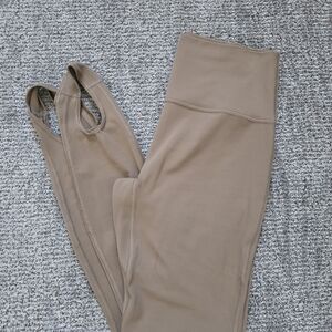 Athleta Brown High-Waisted Leggings